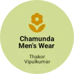 Business logo of Chamunda men's wear