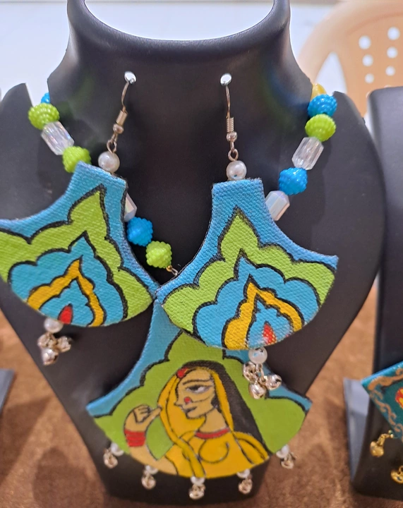 Post image It's handcrafted painting jewellery all cousmise available