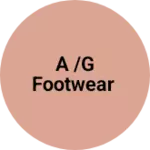 Business logo of A /G footwear