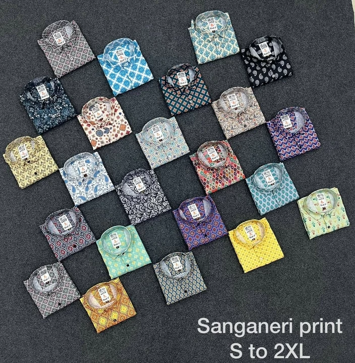 sanganeri shirt uploaded by business on 12/31/2022