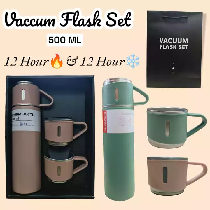 Vaccum Flask Set  uploaded by Sha kantilal jayantilal on 12/31/2022