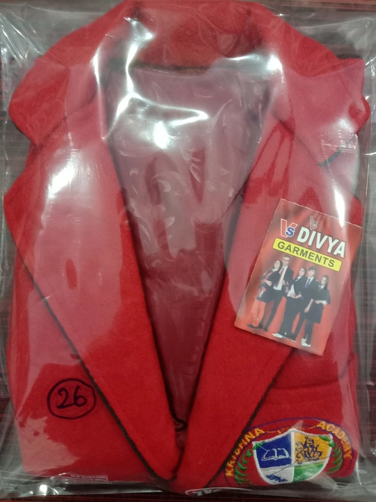 # uniform or commercial blazer.... uploaded by VS Divya knitwears & Hosiery on 5/18/2024