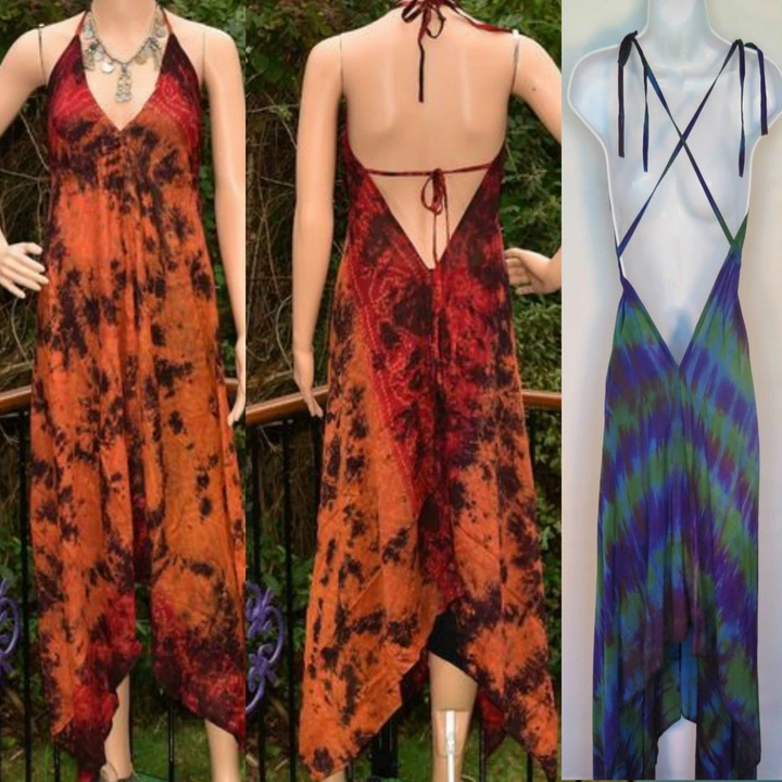 Boho dress Boho hippie dress Boho beachwears uploaded by Durgadevi Selection on 12/31/2022