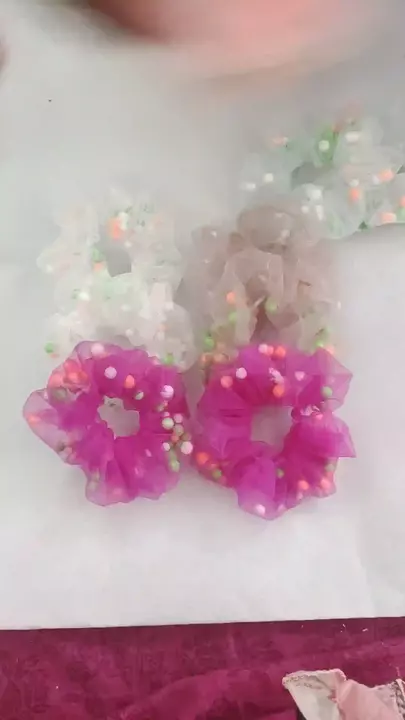 Product image of  Net hair   scrunchies  multiple colors, ID: net-hair-scrunchies-multiple-colors-8156bbee