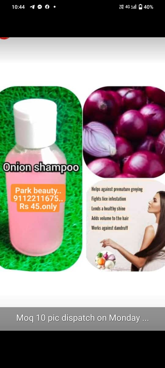 Onion shampoo  uploaded by Parkbeauty11 on 12/31/2022