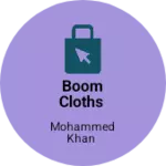 Business logo of Boom cloths