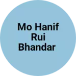 Business logo of Mo Hanif Rui bhandar