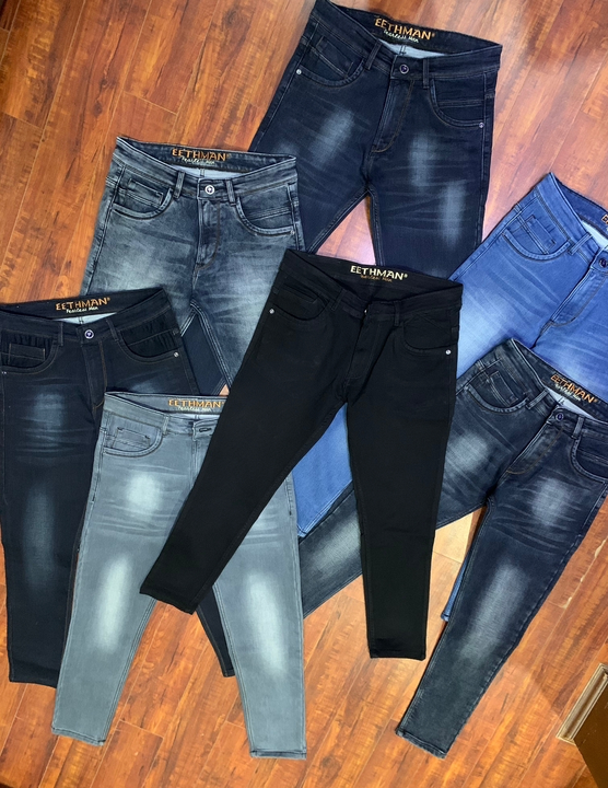 Denim jeans slim fit  uploaded by business on 1/1/2023
