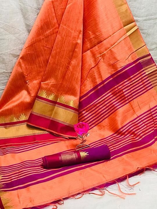 Geeta raw silk saree uploaded by Vibha Clothing on 2/8/2021