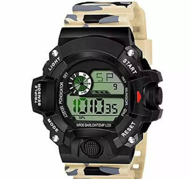 *SWADESI STUFF Digital Boy's Watch (Black Dial, Multicolored Strap)*

*Price 299*

*Free Shipping Fr uploaded by SN creations on 1/1/2023