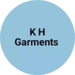 Business logo of K h garments
