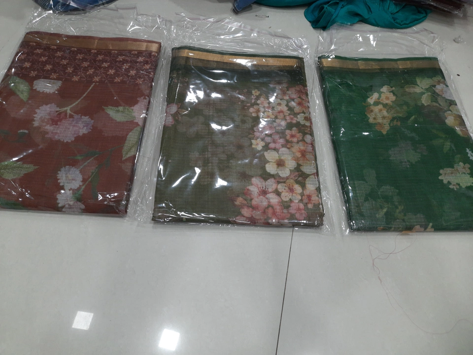 Digital cotton kota sarees uploaded by SAI MOUNIKA SAREES on 1/1/2023