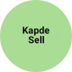 Business logo of Kapde sell