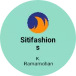Business logo of Sitifashions