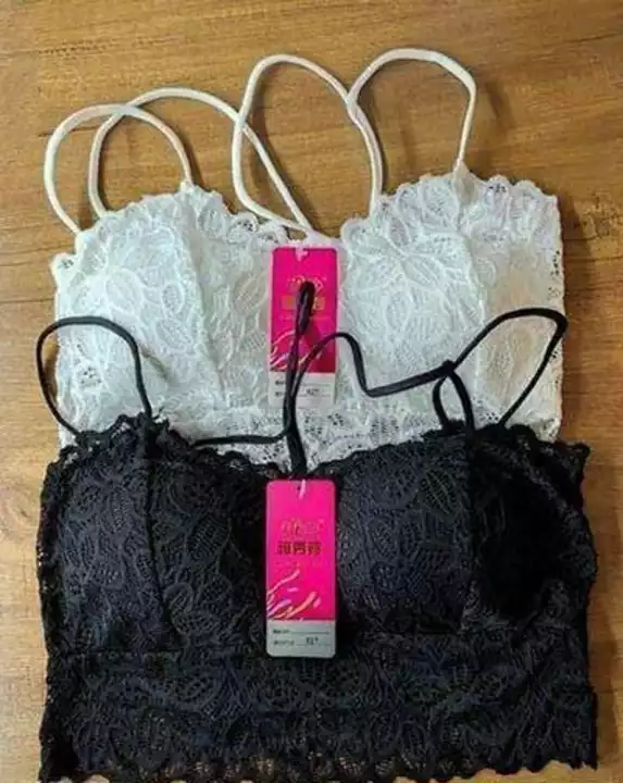*Womens Lace Padded Tube Bras/Bralettes*

*Price 300*

*Pack of 3*

*Color*: Black Fabric*: Variable uploaded by SN creations on 1/1/2023