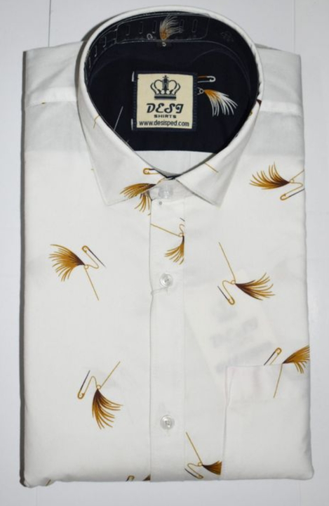Printed white shirt  uploaded by Desi factory outlet  on 5/9/2024
