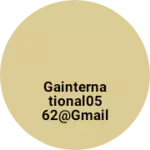 Business logo of gainternational0562@gmail.com