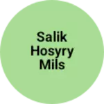 Business logo of Salik hosyry mils