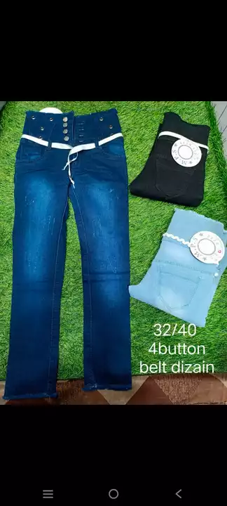 Kids girls jeans pant regular fit uploaded by Aman Enterprises.Whatsapp No.. +919711706212 on 5/29/2024