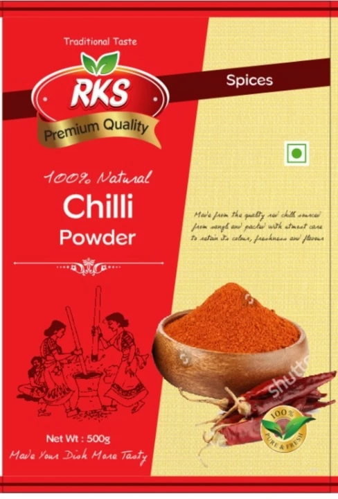 Chilli Powder 500gm uploaded by R K S Masala on 1/1/2023
