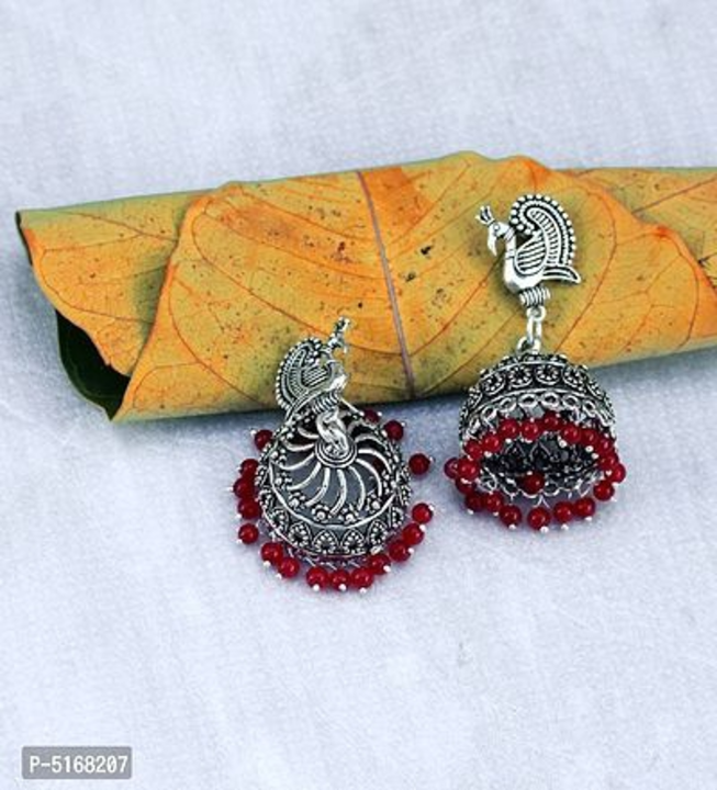 *Silver Oxidized Brass Beads Design Jhumki*

*Price 280*

*Free Shipping Free Delivery*

*Cash On De uploaded by SN creations on 1/2/2023
