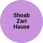 Business logo of Shoab zari hause