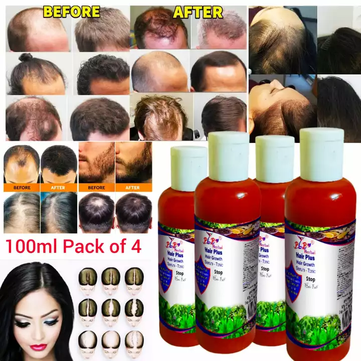PLP Herbal Hair Plus Tonic 100ml uploaded by business on 1/2/2023