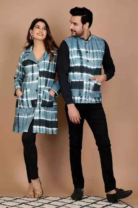 Cotton Bagru printed Reversible Quilted Jackets  uploaded by Ashoka bagru print on 1/2/2023