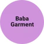 Business logo of Baba garment