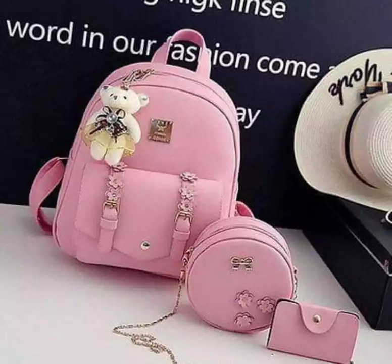 *Trendy PU Leather Combos Of Bags For Women*

*Price 400*

*Free Shipping Free Delivery* uploaded by SN creations on 1/2/2023
