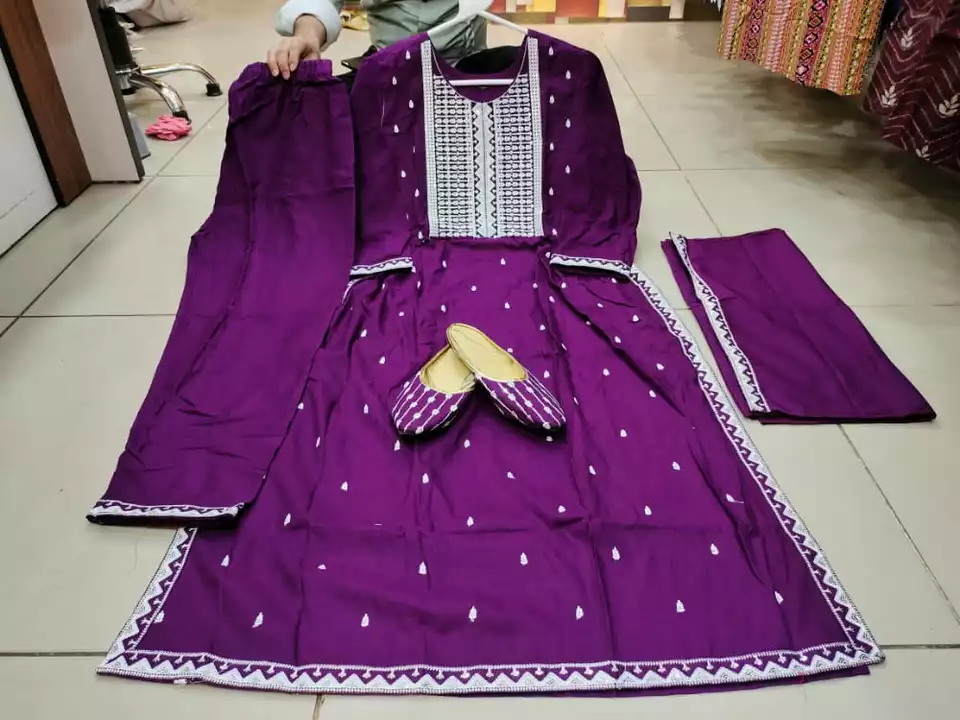 Kurti set uploaded by N.s.creation on 1/2/2023