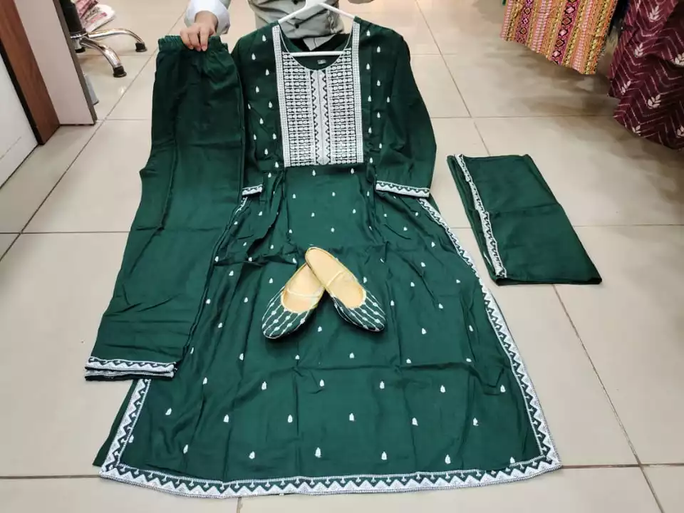 Kurti set uploaded by N.s.creation on 5/30/2024