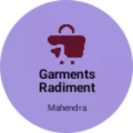 Business logo of Garments radiment