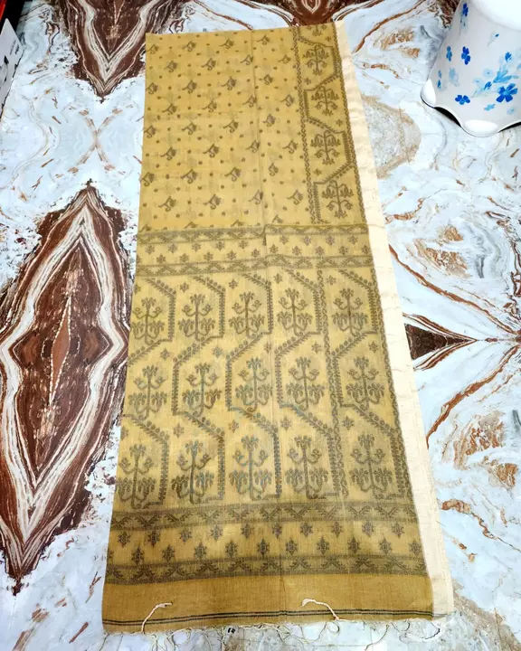 RUPMAHAL hand tant saree️ uploaded by RUPMAHAL on 5/28/2024