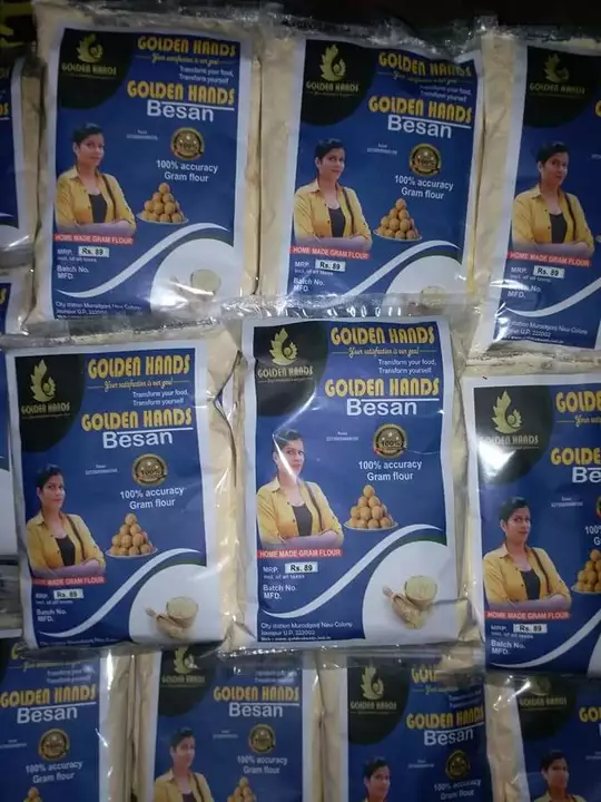 Gram flour (Chana Besan) uploaded by Golden hands enterprises on 1/2/2023