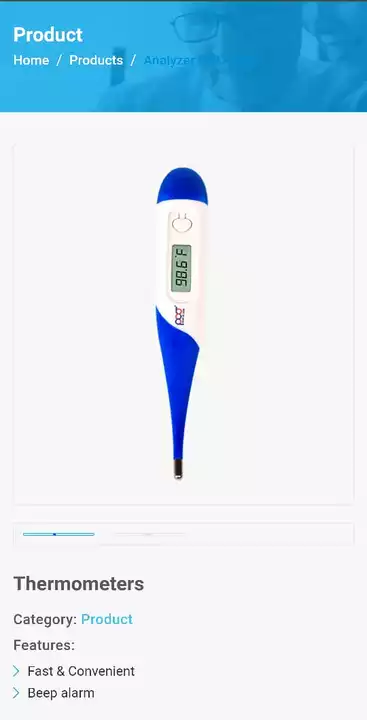 Regular Thermometer uploaded by Golden Era Healthcare & Impex on 1/2/2023