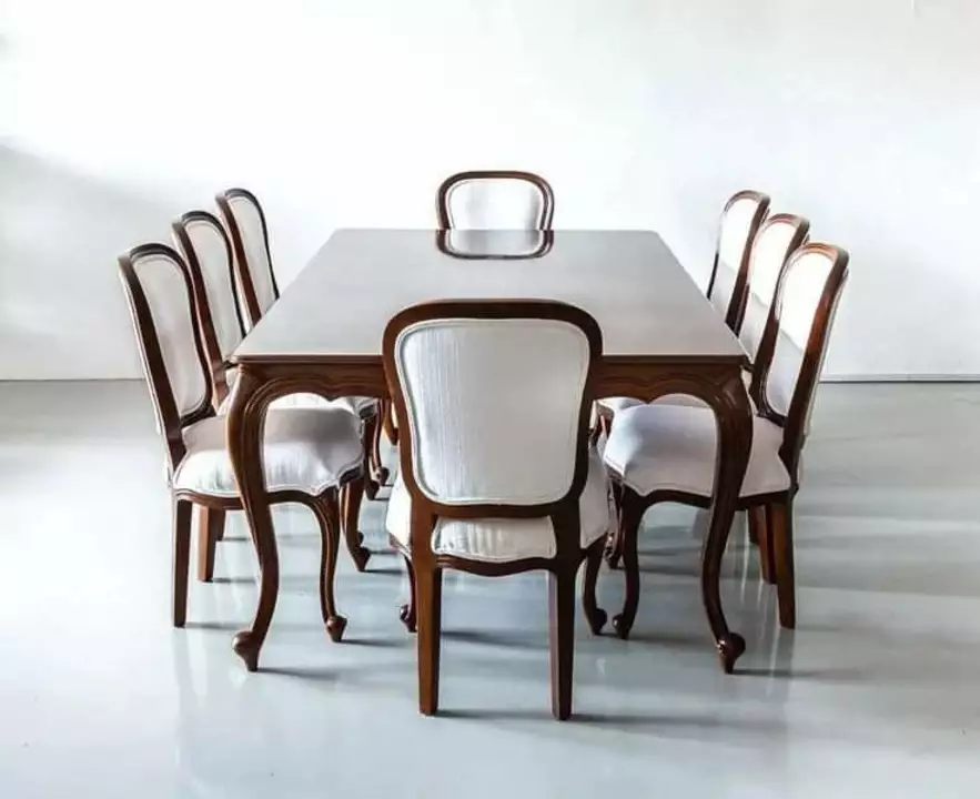 Dainigg table with chairs  uploaded by Shaagun leather gift on 1/2/2023
