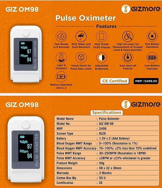 Oximeter  uploaded by business on 7/4/2020