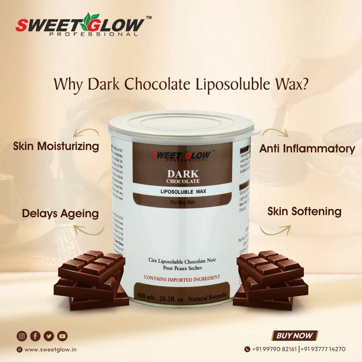 Dark chocolate wax 💕💕 uploaded by RS ENTERPRISES on 1/2/2023