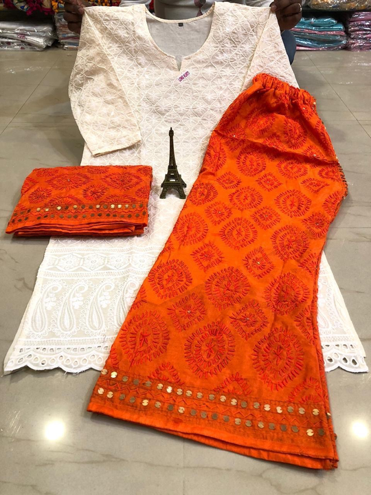 Ready to wear set uploaded by Phulkari Dupatta and Suit on 1/2/2023