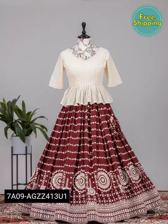 Lehnga  uploaded by Dhaarmi Fashion on 5/29/2024