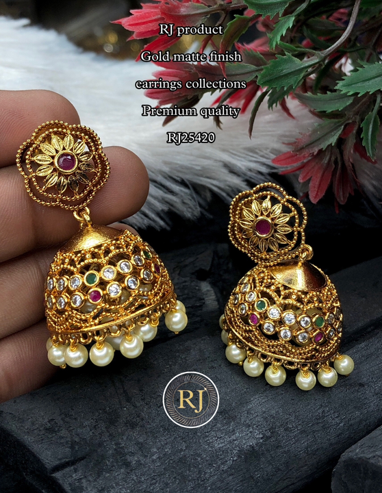 Premium quality earrings collections  uploaded by Radhe jewellery  on 5/28/2024