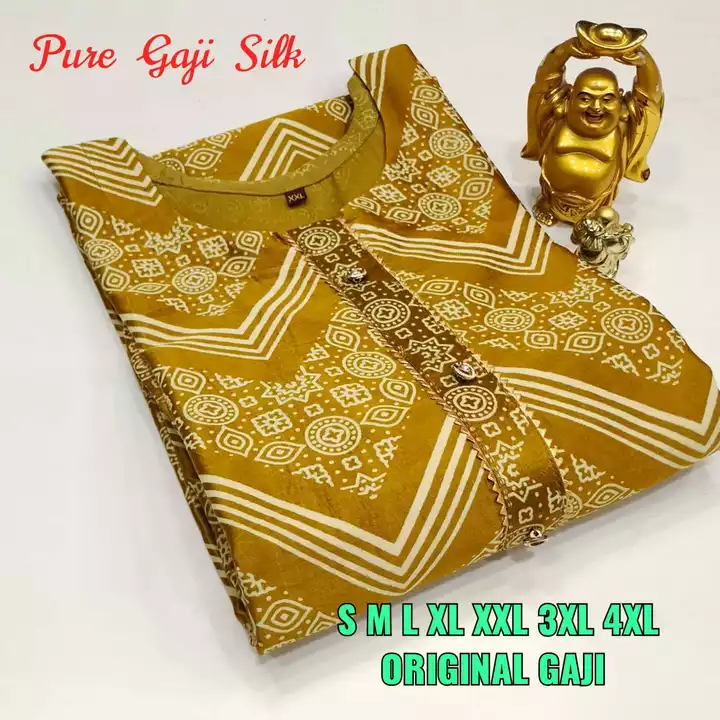 Gaji silk kurti uploaded by Vasangini on 5/25/2024