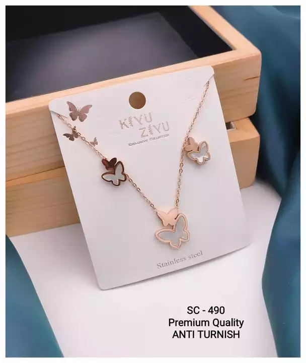 Anti turnish chain pendant  uploaded by Shreevari fashion on 5/28/2024