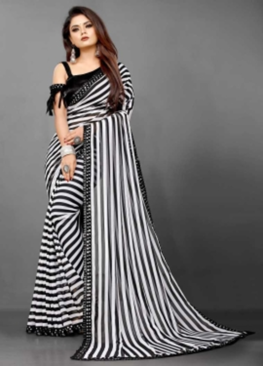 Striped Bollywood Georgette Saree

 uploaded by business on 1/2/2023