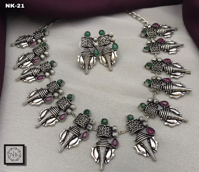 Oxidised jewellery  uploaded by Nk jewellery on 5/13/2024