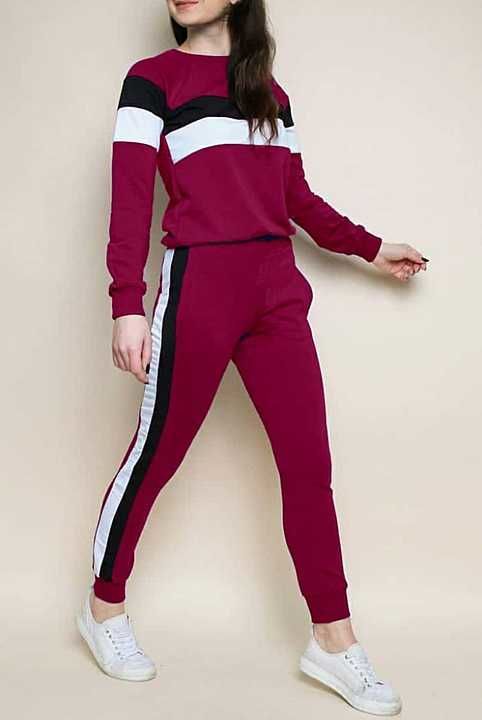 Rib Cotton Tracksuit uploaded by Deval Creations on 2/9/2021