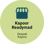Business logo of Kapoor readymade