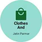 Business logo of Clothes and garments. Fashion