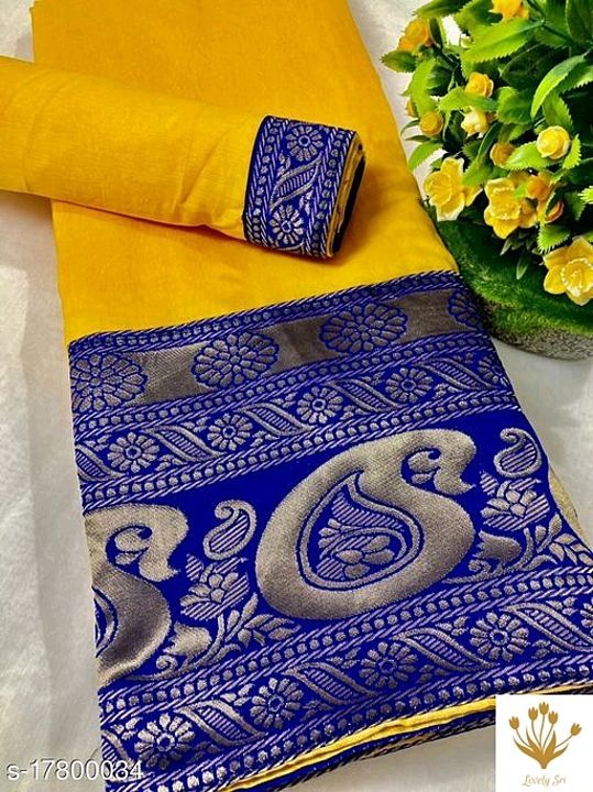 Silk sarees uploaded by Lovely Fashion World on 2/9/2021